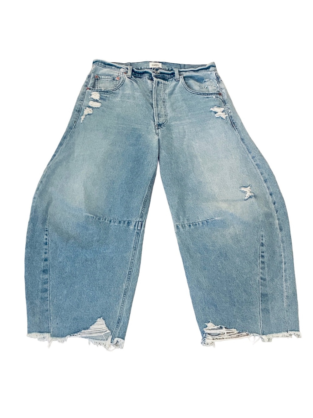 Citizens of Humanity Light Blue Horseshoe Barrel Jeans Size 32